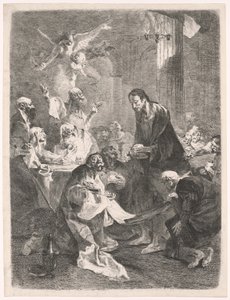 Christus und das Abendmahl der Apostel