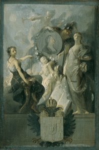 Huldigung für Kaiserin Maria Theresia