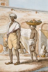 Hindu-Diener oder Lebensmittelkäufer, aus 
