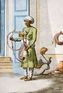 Hookah Burdar, oder Huka-Träger, aus 