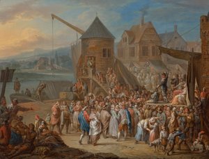 Jahrmarkt von Franz Christoph Janneck