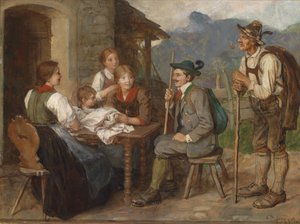 Salon-Tiroler von Franz Defregger