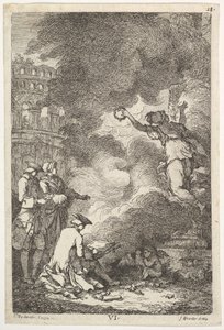 Ein Besuch in Rom im Jahr 1764 von Franz Edmund Weirotter