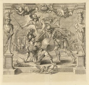 Achilles tötet Hector