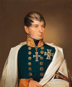 Erzherzog Maximilian Joseph von Österreich-Este 1782-1863, als Großmeister des Deutschen Ordens von Franz Eybl