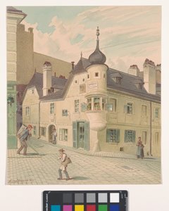 7., Faßziehergasse 2 / Gardegasse 3 - Fasszieherhaus von Franz Gerasch