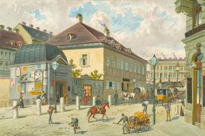 Die Mariahilfer Linie in Wien von Franz Gerasch