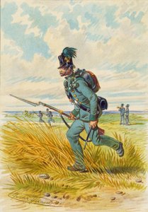 Soldat mit Bajonett