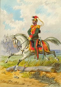 Soldat zu Pferd von Franz Gerasch