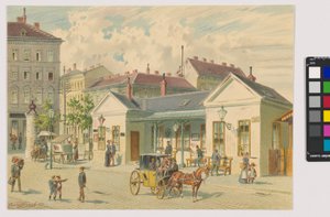 bez.: "Gumpendorfer Linie von Franz Gerasch
