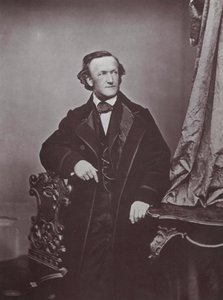 Richard Wagner, deutscher Komponist, 1860er Jahre