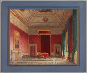 Sala del Thorvaldsen, Rom, 1845 von Franz Heinrich