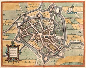 Aalst, Belgien (Gravur)
