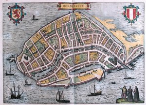 Dordrecht, Niederlande von Franz Hogenberg