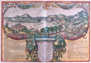 Golf von Baia (Bacoli), Ischia und Pozzuoli, Italien von Franz Hogenberg