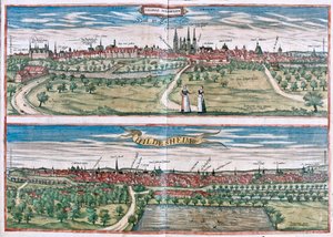 Halle (Saale), Deutschland von Franz Hogenberg