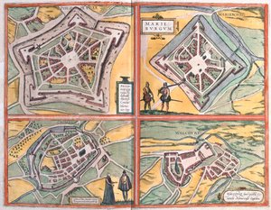 Philippeville, Mariembourg, Chimay und Walcourt, Belgien von Franz Hogenberg
