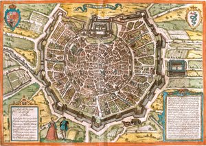 Plan von Mailand, Italien