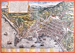 Plan von Neapel, Italien