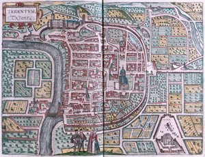 Trento, Italien von Franz Hogenberg