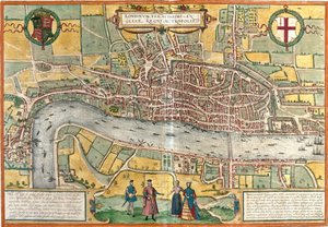 Ansicht von London, England