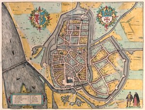 Zutphen, Niederlande (Gravur)
