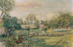 Garten im Sommer