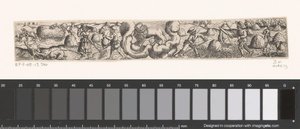 Löwe (Juli) Zwölf Monate des Jahres mit Tierkreiszeichen (Serientitel) von Franz Isaac Brun
