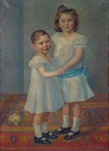 Porträt zweier Kinder