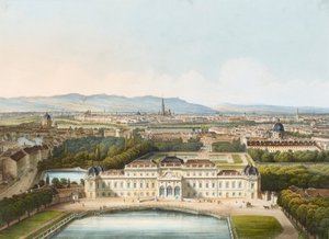Schloss Belvedere von Franz Josef Sandmann