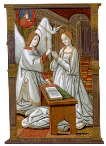Die Verkündigung, ca. 1503, 1870 von Franz Kellerhoven