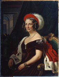 Porträt der Königin Friederike von Hannover