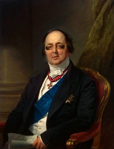 Porträt von Graf Alexander Kushelev-Bezborodko, 1851-1852 von Franz Kruguer
