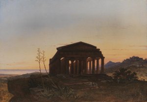 Der Tempel der Concordia bei Girgenti