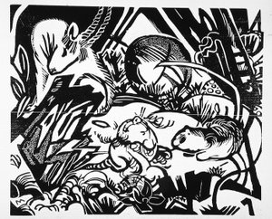 Tierlegende von Franz Marc