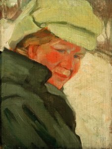 Bildnis Maria Franck mit weißer Mütze