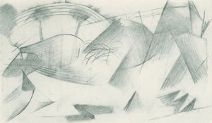 Franz Marc - Skizzenbuch aus dem Felde - Blatt 33 von Franz Marc