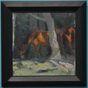 Kleine Pferdestudie I von Franz Marc