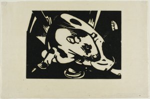 Der Stier von Franz Marc