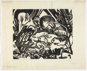Tierlegende von Franz Marc