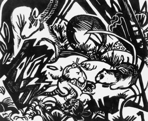 Tierlegende von Franz Marc