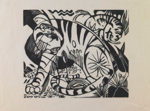 Tiger von Franz Marc