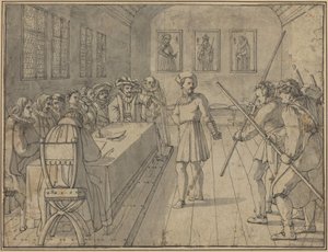 Szene aus Akt IV von Goethes "Götz von Berlichingen"
