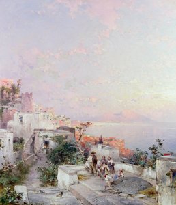 Posilipo, Neapel von Franz Richard Unterberger