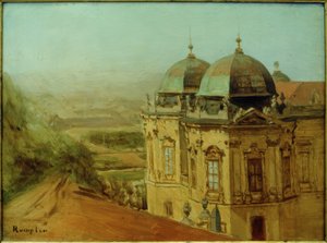 Das Obere Belvedere in Wien von Franz Rumpler