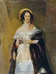 Eleonore Schrotzberg, geb. Stohl, die erste Gattin des Künstlers von Franz Schrotzberg