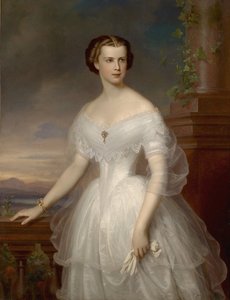 Porträt von Elisabeth von Bayern von Franz Schrotzberg