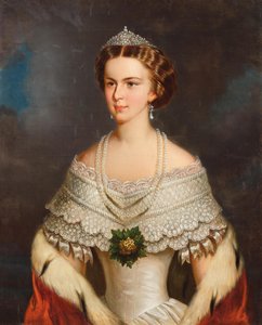 Porträt von Elisabeth von Bayern von Franz Schrotzberg