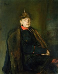 General-Feldmarschall Helmuth Graf von Moltke (1800-91), 1890 von Franz Seraph von Lenbach