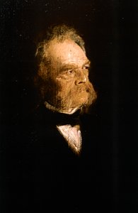 Porträt von Carl Wilhelm Siemens von Franz Seraph von Lenbach